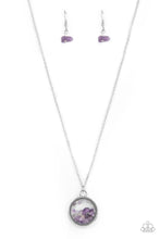 Load image into Gallery viewer, Paparazzi's Gemstone Guru - Purple necklace
