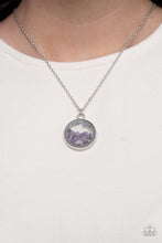 Load image into Gallery viewer, Paparazzi's Gemstone Guru - Purple necklace
