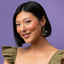 Load image into Gallery viewer, Paparazzi's Gilded Grace - Brass post earrings
