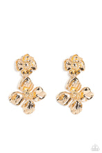 Load image into Gallery viewer, Paparazzi's Gilded Grace - Gold post earrings
