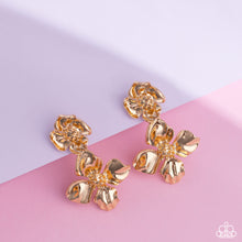 Load image into Gallery viewer, Paparazzi's Gilded Grace - Gold post earrings
