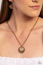 Load image into Gallery viewer, Paparazzi's Gilded Guide - Copper necklace
