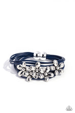 Load image into Gallery viewer, Paparazzi's Here Comes the BLOOM - Blue Urban bracelet
