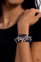 Load image into Gallery viewer, Paparazzi's Here Comes the BLOOM - Blue Urban bracelet

