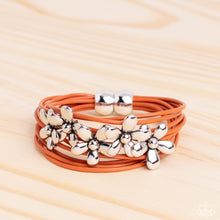Load image into Gallery viewer, Paparazzi's Here Comes the BLOOM - Orange Urban bracelet
