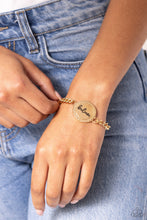 Load image into Gallery viewer, Paparazzi's Hope and Faith - Gold bracelet
