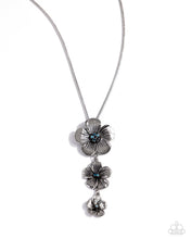 Load image into Gallery viewer, Paparazzi's Wallflower Whimsy - Blue necklace
