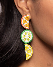 Load image into Gallery viewer, Paparazzi’s Fresh Fruit - Multi Seed Bead earrings
