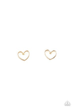 Load image into Gallery viewer, Paparazzi's Starlet Shimmer - Gold Shape post earrings
