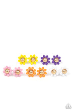 Load image into Gallery viewer, Paparazzi's Starlet Shimmer Flower -Multi post earrings
