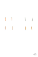 Load image into Gallery viewer, Paparazzi's Starlet Shimmer Minimalist Bar - Multi Earrings

