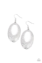 Load image into Gallery viewer, Paparazzi's The HOLE Nine Yards - Silver earrings
