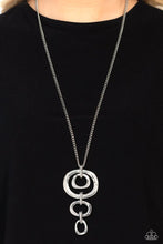 Load image into Gallery viewer, Paparazzi's Tranquil Trickle - Silver necklace
