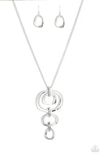 Load image into Gallery viewer, Paparazzi's Tranquil Trickle - Silver necklace
