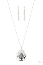 Load image into Gallery viewer, Paparazzi's Surrealist Sparkle - Silver necklace
