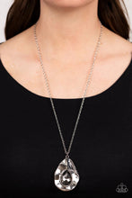 Load image into Gallery viewer, Paparazzi's Surrealist Sparkle - Silver necklace
