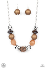 Load image into Gallery viewer, Paparazzi's A Warm Welcome - Brown/Copper necklace (Blockbusters)
