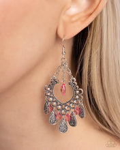 Load image into Gallery viewer, Paparazzi's Musical Gardens - Pink earrings
