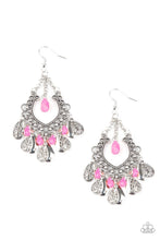 Load image into Gallery viewer, Paparazzi's Musical Gardens - Pink earrings
