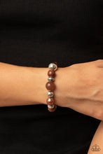 Load image into Gallery viewer, Paparazzi's Tonal Takeover - Brown bracelet
