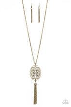 Load image into Gallery viewer, Paparazzi's A MANDALA Of the People - Brass necklace
