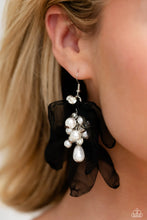 Load image into Gallery viewer, Paparazzi's Cosmopolitan Charisma - Black &amp; Pearl earrings
