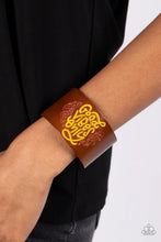 Load image into Gallery viewer, Paparazzi's Easy Energy - Yellow Urban Bracelet
