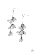 Load image into Gallery viewer, Paparazzi's Arrival CHIME - Silver earrings
