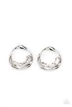 Load image into Gallery viewer, Paparazzi's Imperfect Illumination - White post earrings
