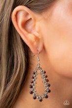 Load image into Gallery viewer, Paparazzi's It's About to GLOW Down - Brown earrings
