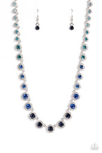 Load image into Gallery viewer, Paparazzi's Kaleidoscope Charm - Blue necklace
