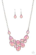Load image into Gallery viewer, Paparazzi's Keeps GLOWING and GLOWING - Pink necklace

