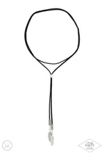Load image into Gallery viewer, Paparazzi's Lost on the Wind - Urban Black necklace (choker) Life of the Party

