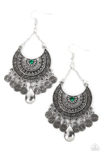 Load image into Gallery viewer, Paparazzi's Lunar Allure - Green earrings
