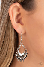 Load image into Gallery viewer, Paparazzi's Lunar Luxury - Black earrings
