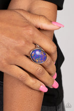 Load image into Gallery viewer, Paparazzi's Majestic Marbling - Purple ring
