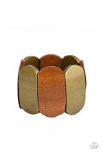 Load image into Gallery viewer, Paparazzi's Natural Nirvana - Brass Wood bracelet

