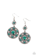 Load image into Gallery viewer, Paparazzi's Party at My PALACE - Green earrings
