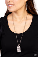 Load image into Gallery viewer, Paparazzi's Possible Pendant - Silver necklace
