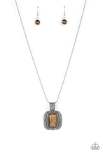 Load image into Gallery viewer, Paparazzi's Right Hand TALISMAN - Brown necklace
