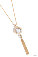 Load image into Gallery viewer, Paparazzi's Rotating Radiance - Gold necklace ~ New Releases
