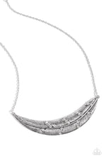 Load image into Gallery viewer, Paparazzi's Say You QUILL - White necklace ~ New Releases
