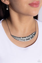 Load image into Gallery viewer, Paparazzi's Say You QUILL - White necklace ~ New Releases
