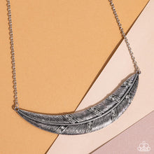 Load image into Gallery viewer, Paparazzi's Say You QUILL - White necklace ~ New Releases
