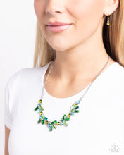 Load image into Gallery viewer, Paparazzi's Serene Statement - Green necklace ~ New Releases
