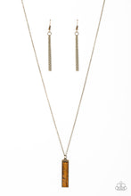 Load image into Gallery viewer, Paparazzi's Set in GEMSTONE - Brass necklace
