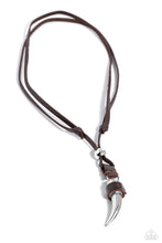 Load image into Gallery viewer, Paparazzi's Show Your Claws - Urban Brown Men necklace ~ New Releases
