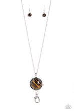 Load image into Gallery viewer, Paparazzi's Sonoran Summer - Brown necklace (lanyard)
