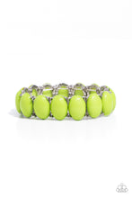 Load image into Gallery viewer, Paparazzi's Starting OVAL - Green bracelet ~ New  Releases
