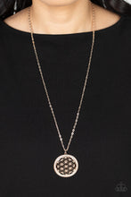 Load image into Gallery viewer, Paparazzi's Tearoom Twinkle - Rose Gold necklace
